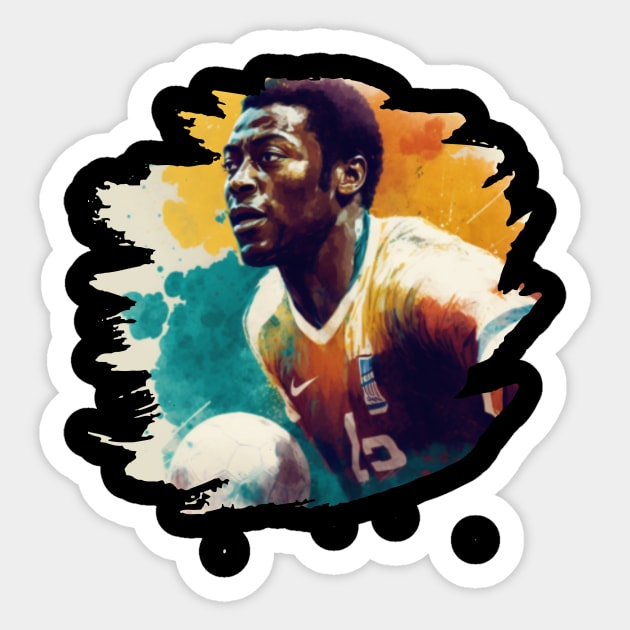 Pele Sticker by Pixy Official